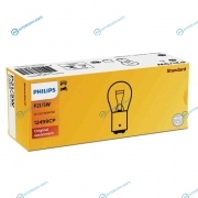 12499CP_лампа! (P21|5W) 12V BAY15d стоп|габарит двухнитевая|