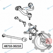 48710-30210 тяга задняя продольная