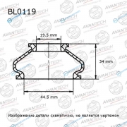BL0119 Пыльники деталей подвески Avantech (Кратность 10 шт.)