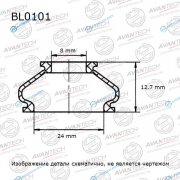 BL0101 Пыльники деталей подвески Avantech (Кратность 10 шт.)