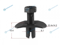 ST-KJ-703 Клипса жабо NISSANISUZUGM (1 шт.)