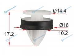 ST-M12499 Клипса обшивки двери FORD (1 шт.)