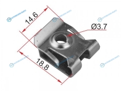ST-M12657 Зажим металлический под болт FORD (1 шт.)