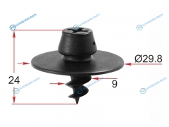 ST-KE-384 Клипса молдинга VAG (1 шт.)