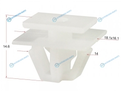 ST-M11311 Клипса молдинга кузова HYUIDAIKIASSANGYONG (1 шт.)