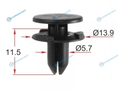 ST-KJ-2465 Клипса крепежная NISSANINFINITI (1 шт.)