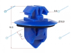 ST-KJ-2202 Клипса молдинга кузова TOYOTALEXUS (1 шт.)
