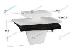 ST-M11310 Клипса молдинга кузова HYUIDAIKIA (1 шт.)