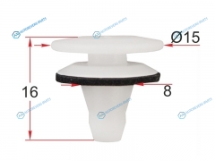 ST-M12563 Клипса крепления заднего фонаря HYUNDAIKIA (1 шт.)