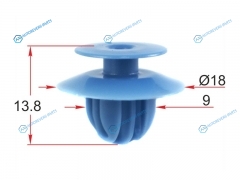 ST-KJ-2466 Клипса обшивки двери MITSUBISHI (1 шт.)