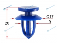 ST-M12425 Клипса обшивки двери FORD (1 шт.)