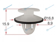 ST-M12458 Клипса обшивки двери RENAULTPEUGEOT (1 шт.)