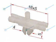 ST-M12213 Клипса молдинга кузова VOLVO (1 шт.)