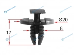 ST-M12244 Клипса крепежная PEUGEOTCITROENRENAULT (1 шт.)