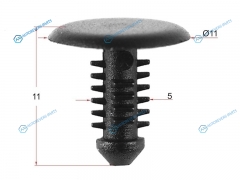 ST-M10619 Клипса фиксатор обшивки MAZDA (1 шт.)