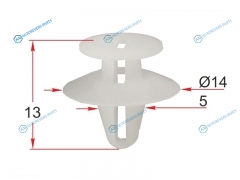 ST-M12339 Клипса обшивки двери FORD (1 шт.)