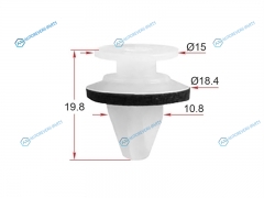 ST-KJ-2512 Клипса накладки кузова MAZDA (1 шт.)