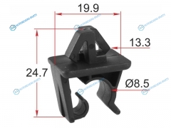 ST-M12586 Клипса упора капота HYUNDAIKIA (1 шт.)