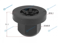 ST-M11351 Гайка пластиковая BMWCHEVROLETMERCEDESGM (1 шт.)