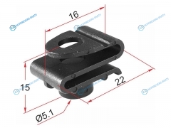 ST-M12429 Клипса крепления подкрылка HYUINDAIKIA (1 шт.)