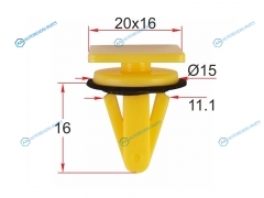 ST-M12468 Клипса крепления молдинга порога HYUINDAIKIA (1 шт.)