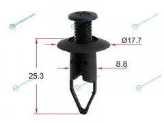 ST-KJ-1129 Клипса фиксатор TOYOTALEXUS (1 шт.)