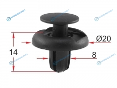 ST-M12442 Клипса крепежная MERCEDES (1 шт.)