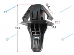 ST-KJ-1005 Клипса молдинга кузова HONDA (1 шт.)