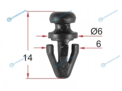 ST-M12437 Клипса крепления порога FORD (1 шт.)