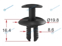 ST-M12527 Клипса крепежная MERCEDES (1 шт.)