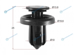 ST-M10596 Клипса защита бампера HONDA (1 шт.)