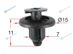 ST-M12395 Клипса крепежная TOYOTALEXUSSUBARU (1 шт.)