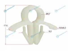 ST-M10556 Клипса трубки эл. проводки HONDANISSAN (1 шт.)