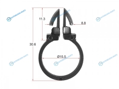 ST-M11442 Клипса трубки эл. проводки d=16 (1 шт.)