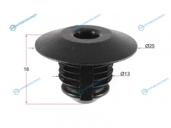 ST-M10909 Клипса защиты бампера GM (1 шт.)