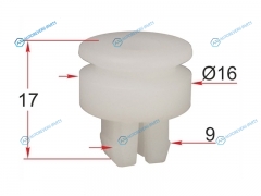 ST-M12227 Клипса под винт SUBARU (1 шт.)