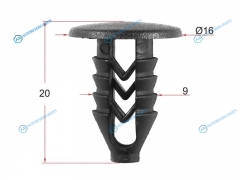 ST-M11335 Клипса обшивки ALFA ROMEOFIAT (1 шт.)