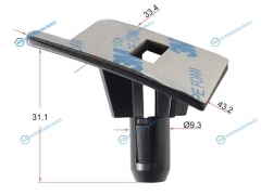 ST-M10490 Клипса крепления стекла TOYOTALEXUS (1 шт.)