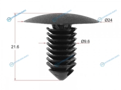 ST-KE-220 Клипса обшивки капота GMCHEVROLET (1 шт.)