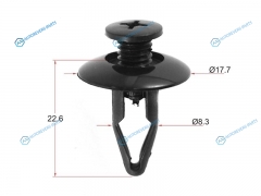 ST-KJ-1726 Клипса подкрылка FORDMAZDA (1 шт.)