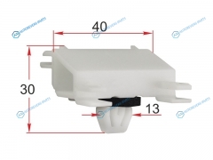 ST-M12319 Клипса молдинга кузова LAND ROVER (1 шт.)