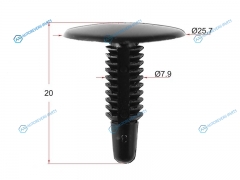 ST-M10739 Клипса решетки FORD (1 шт.)