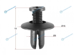 ST-KJ-1042 Клипса универсальная (1 шт.)