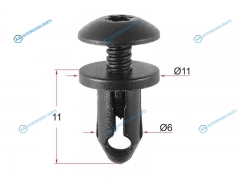 ST-M11026 Клипса обшивки багажника GM (1 шт.)