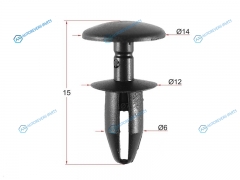 ST-M10959 Клипса защиты бампера GMDAEWOO (1 шт.)