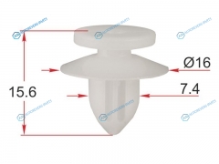 ST-KJ-2467 Клипса обшивки двери MITSUBISHI (1 шт.)