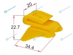 ST-KJ-2441 Клипса фиксатор NISSAN (1 шт.)