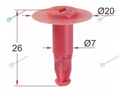ST-M12275 Клипса крепежная TOYOTALEXUS (1 шт.)
