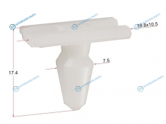 ST-M11439 Клипса молдинга PEUGEOTCITROENRENAULT (1 шт.)