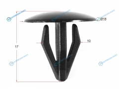 ST-M10517 Клипса фиксатор HONDA (1 шт.)